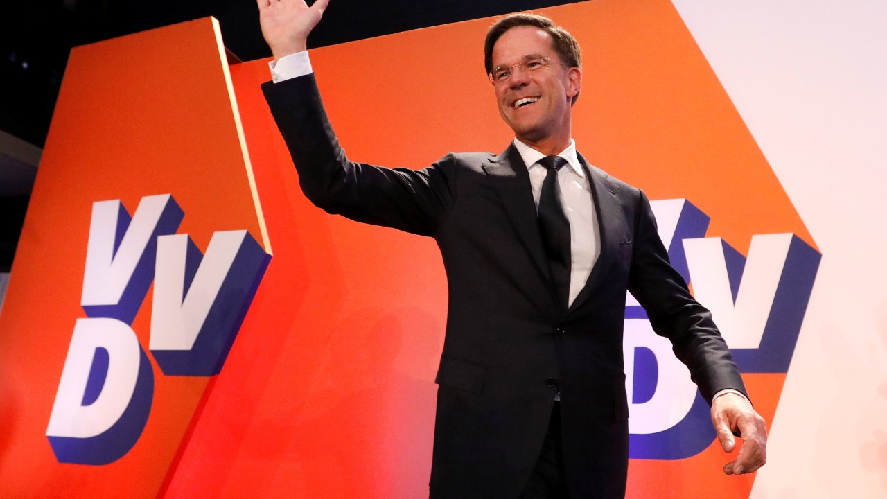 Eleição Holanda Mark Rutte