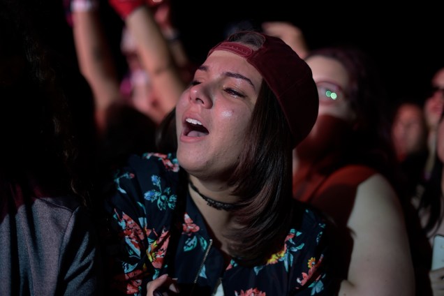 Público assiste ao show da cantora Melanie Martinez na 6ª edição do Lollapalooza