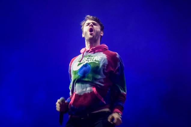 O duo americano Chainsmokers se apresenta no primeiro dia do Lollapalooza 2017 O duo americano Chainsmokers se apresenta no primeiro dia do Lollapalooza 2017