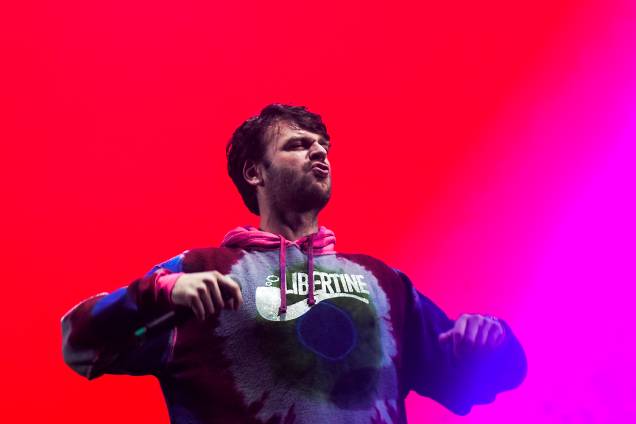 O duo americano Chainsmokers se apresenta no primeiro dia do Lollapalooza 2017 O duo americano Chainsmokers se apresenta no primeiro dia do Lollapalooza 2017