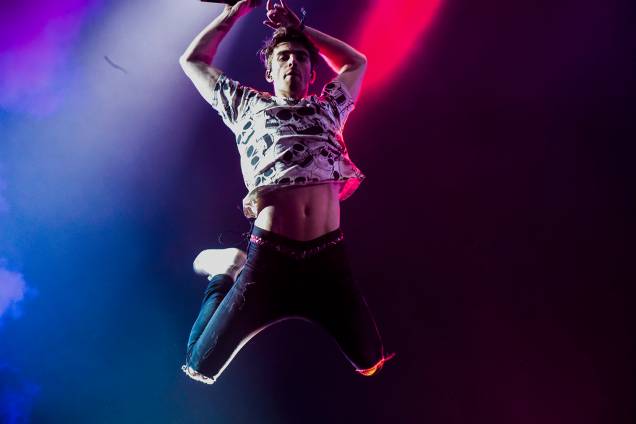 O duo americano Chainsmokers se apresenta no primeiro dia do Lollapalooza 2017 O duo americano Chainsmokers se apresenta no primeiro dia do Lollapalooza 2017