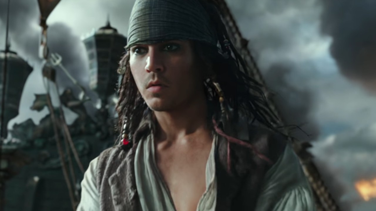 Jack Sparrow jovem no trailer de 'Piratas do Caribe: A Vingança de Salazar'