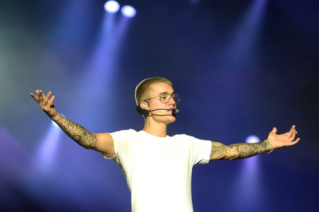 Justin Bieber se apresenta na Apoteose no Rio de Janeiro, Brasil - 30/03/2017