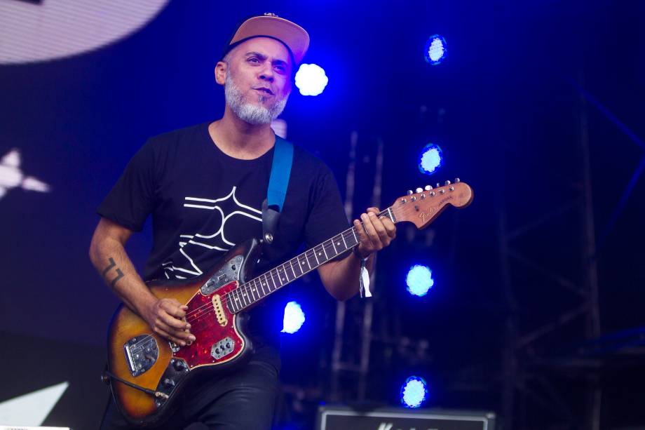 Show da banda BaianaSystem no primeiro dia do Festival Lollapalooza 2017