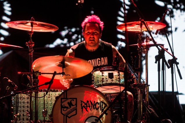 Show da banda Rancid no primeiro dia do Festival Lollapalooza 2017