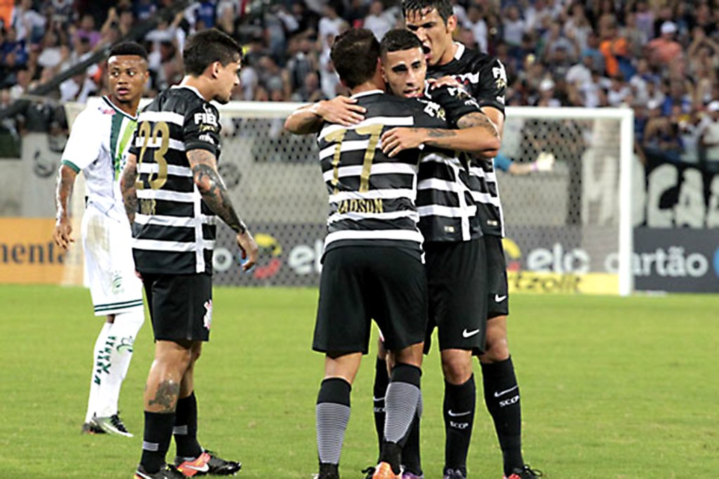 Corinthians X Luverdense na última quinta-feira (9) - 09/03/2017