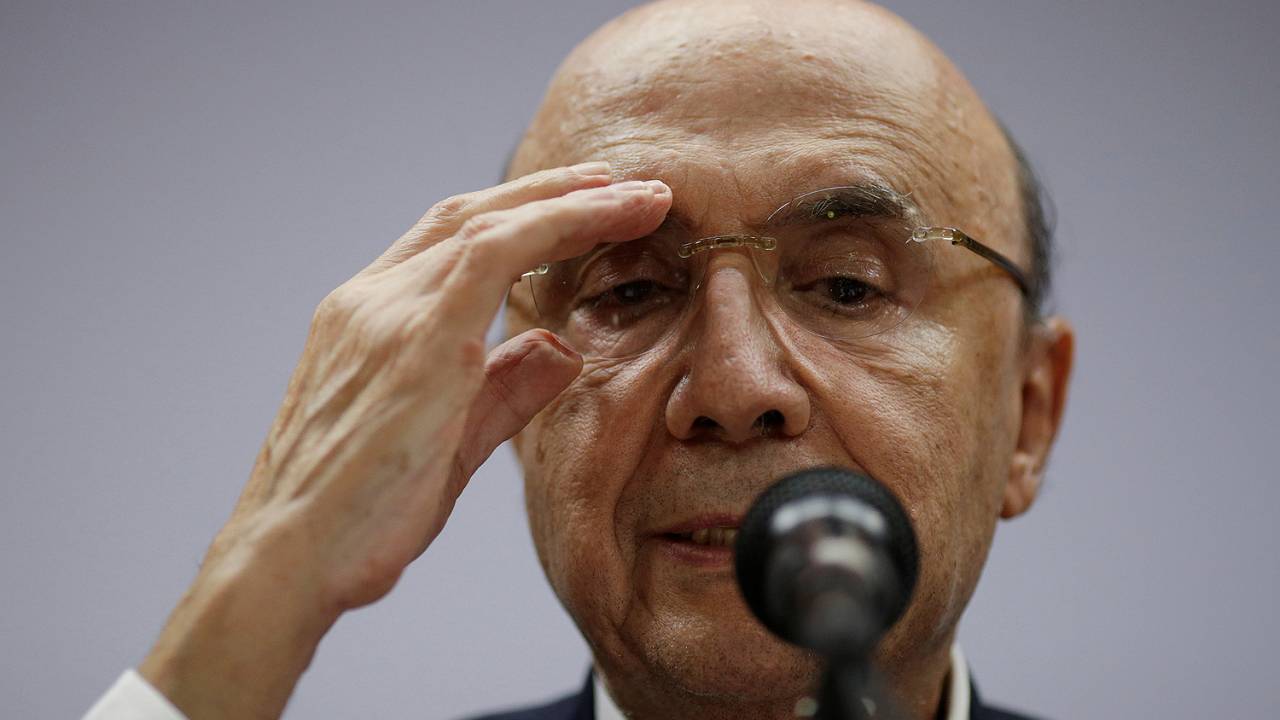 O ministro da Fazenda, Henrique Meirelles