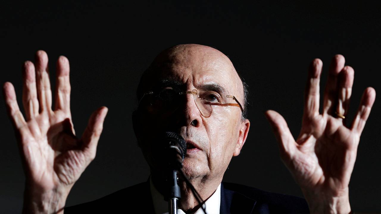 O ministro da Fazenda, Henrique Meirelles