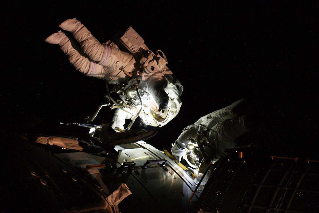 Caminhada espacial na ISS