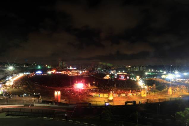 Vista geral da 6ª edição do Lollapalooza no autódromo de Interlagos Vista geral da 6ª edição do Lollapalooza no autódromo de Interlagos