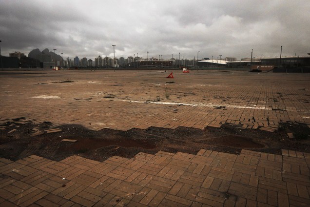 Parque Olímpico da Rio 2016, abandonado 7 meses após os jogos