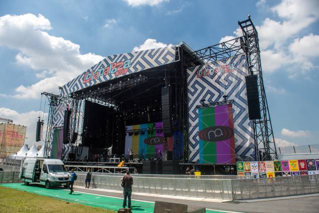Últimos preparativos para o Lollapalooza 2017 no autódromo de Interlagos, Zona Sul de São Paulo Últimos preparativos para o Lollapalooza 2017 no autódromo de Interlagos, Zona Sul de São Paulo