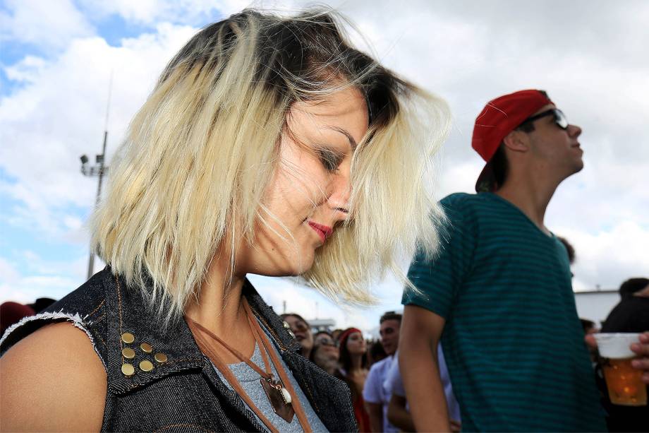 Público no segundo dia do Festival Lollapalooza 2017 no autódromo de Interlagos, em São Paulo