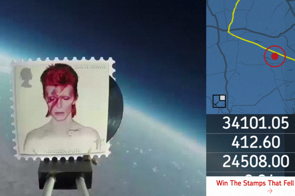 Selos homenageiam David Bowie