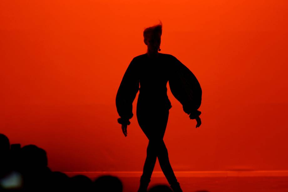 Desfile da marca Gig Couture, durante a 43ª edição do São Paulo Fashion Week realizado na Bienal do Parque Ibirapuera em São Paulo, SP - 14/03/2017