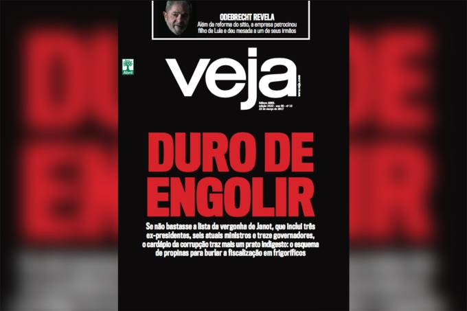 capa veja DURO DE ENGOLIR