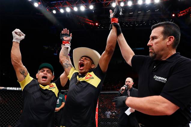 Alex Cowboy durante a edição 106 do UFC Fight Night, no CFO – Centro de Formação Olímpica, em Fortaleza - 12/03/2017 Alex Cowboy durante a edição 106 do UFC Fight Night, no CFO – Centro de Formação Olímpica, em Fortaleza - 12/03/2017