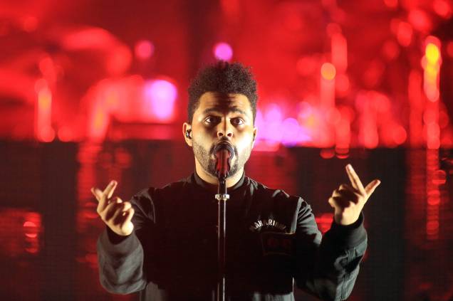 The Weeknd se apresenta no segundo dia do Lollapalooza 2017, no autódromo de Interlagos