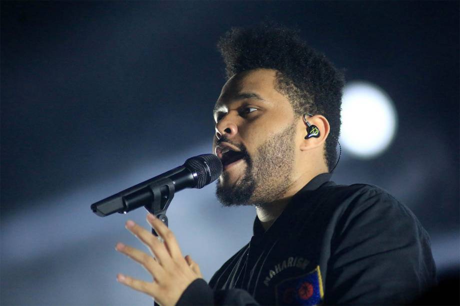 The Weeknd se apresenta no segundo dia do Lollapalooza 2017, no autódromo de Interlagos