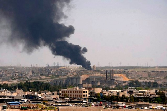Ataque químico em Alepo que deixou 2 mortos e 12 feridos - 13 de abril de 2013