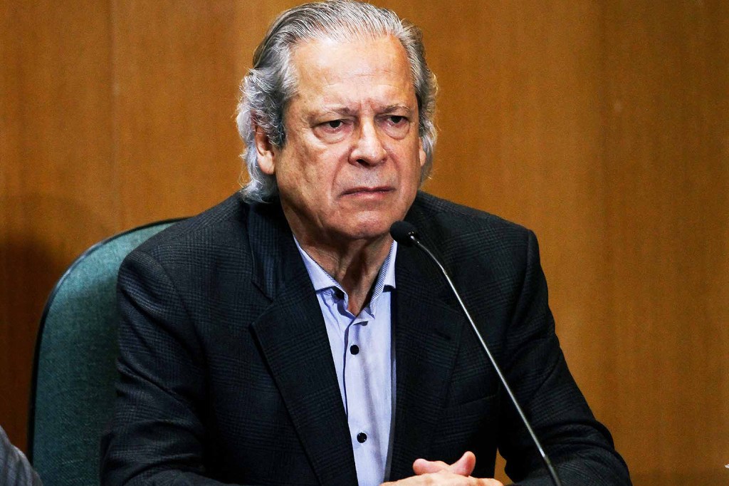 O ex-ministro da Casa Civil, José Dirceu