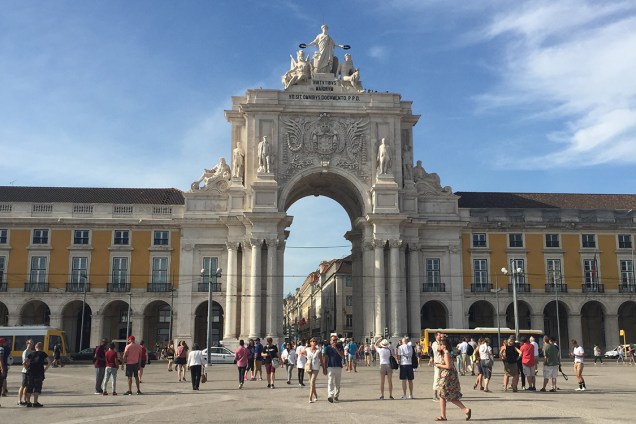 Arco da Rua Augusta, em Lisboa