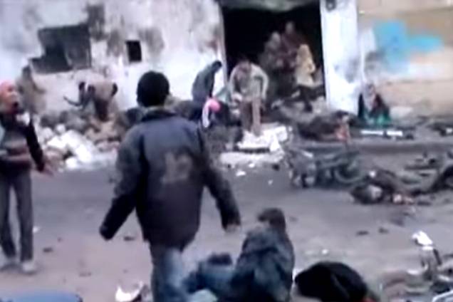 Ataque químico em Homs que deixou 7 mortos - 23 de dezembro de 2012