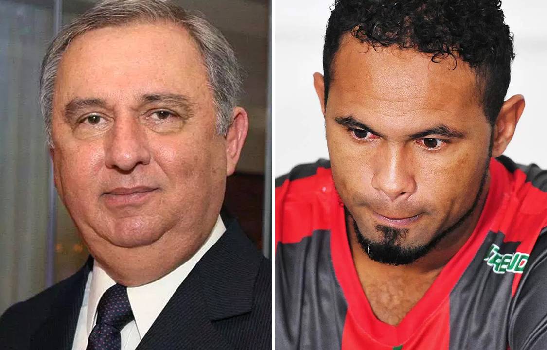 José Carlos Bumlai e o goleiro Bruno