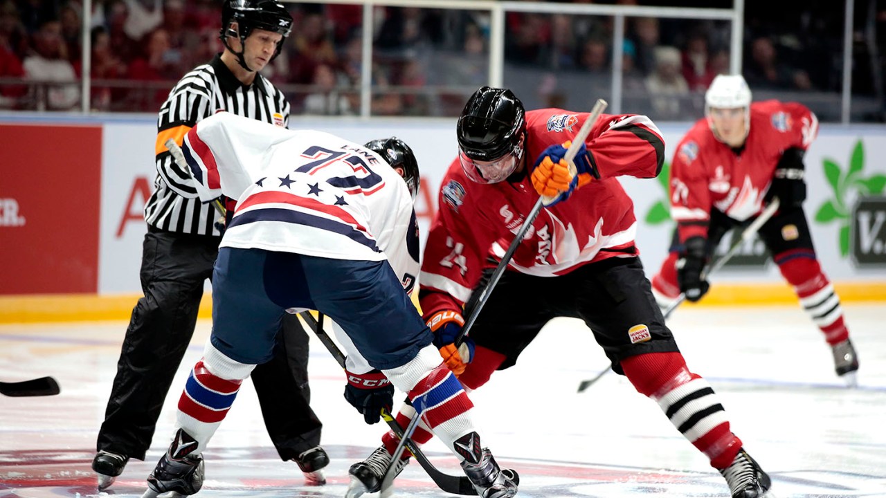 Wayne Gretzky Ice Hockey Classic - Canadá X Estados Unidos