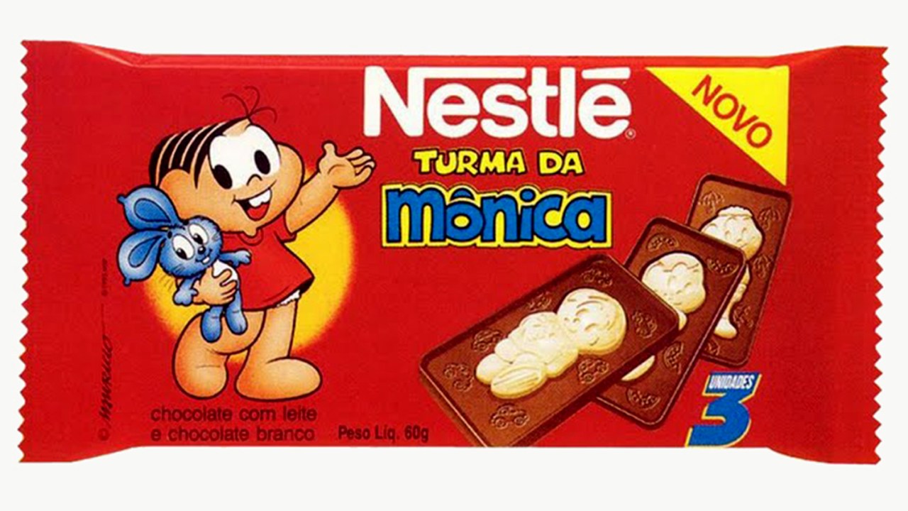 Chocolate da Turma da Mônica