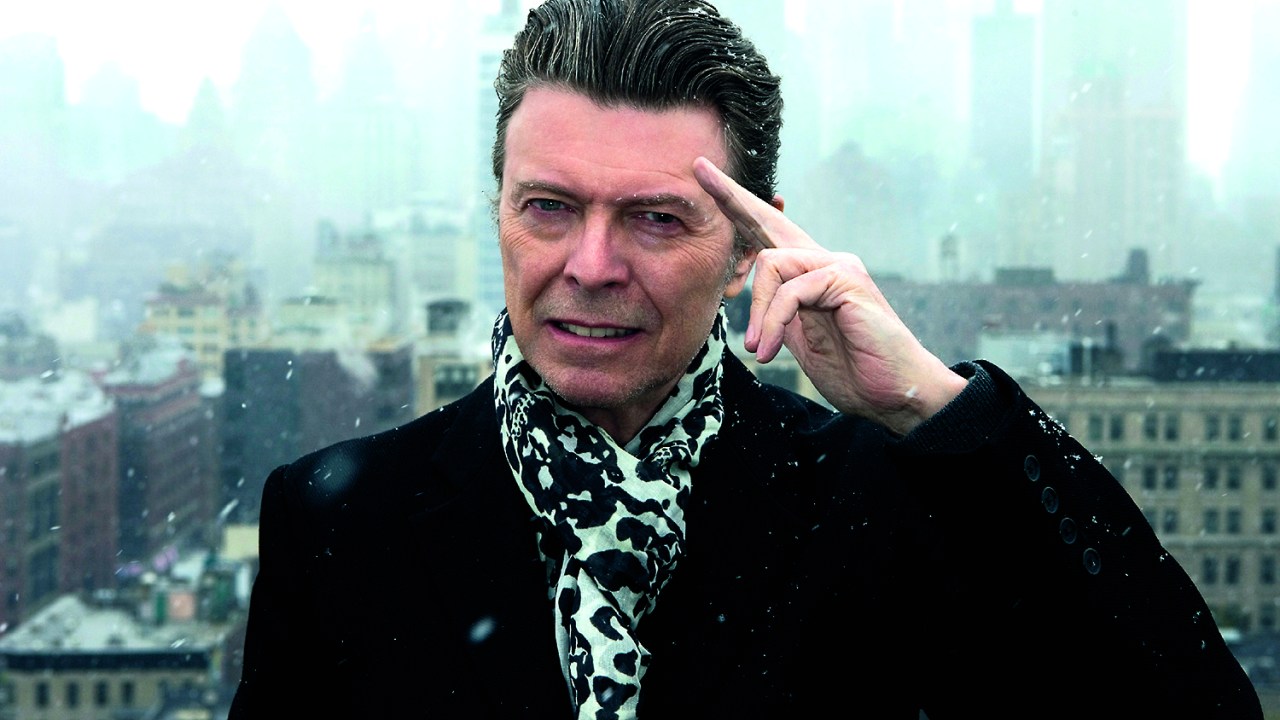 O cantor e compositor David Bowie