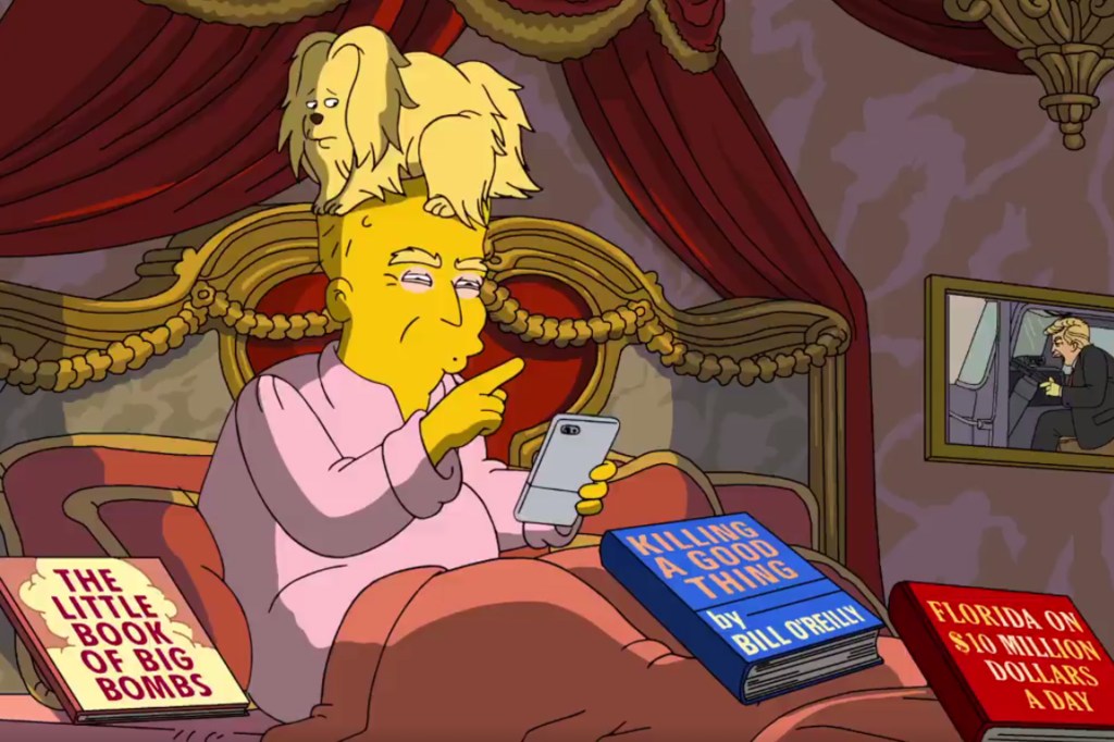 Donald Trump em mini-episódio de 'Os Simpsons'