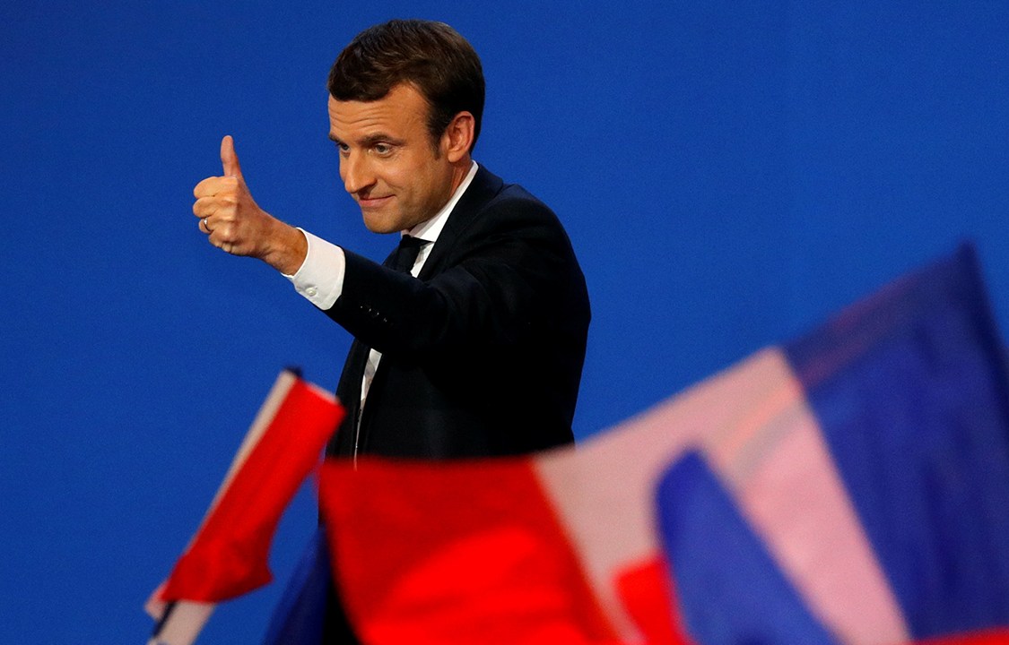 Emmanuel Macron, candidato à presidência da França