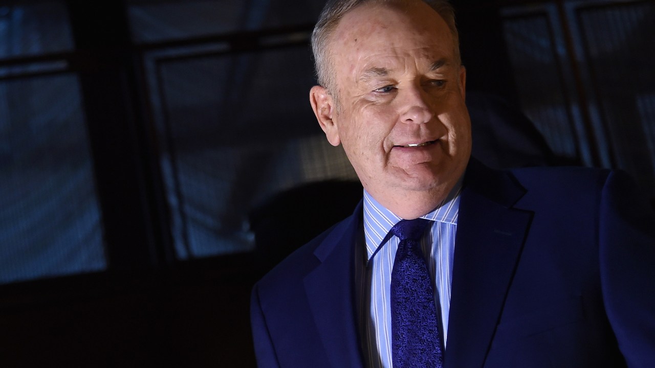 O apresentador Bill O'Reilly do canal americano Fox News