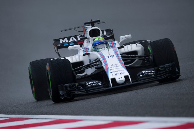 Após ter largado em sexto, o brasileiro Felipe Massa da Williams ficou apenas na 14ª posição - 09/04/2017
