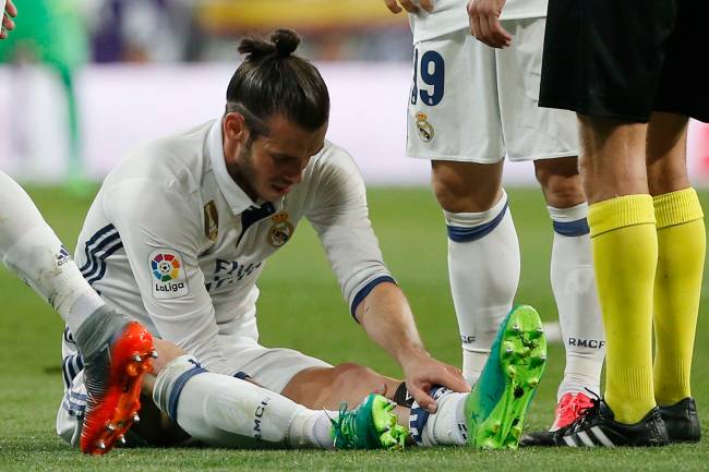 Gareth Bale sofre lesão