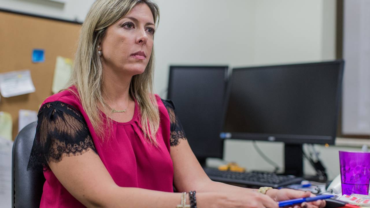 A procuradora da República Thaméa Danelon