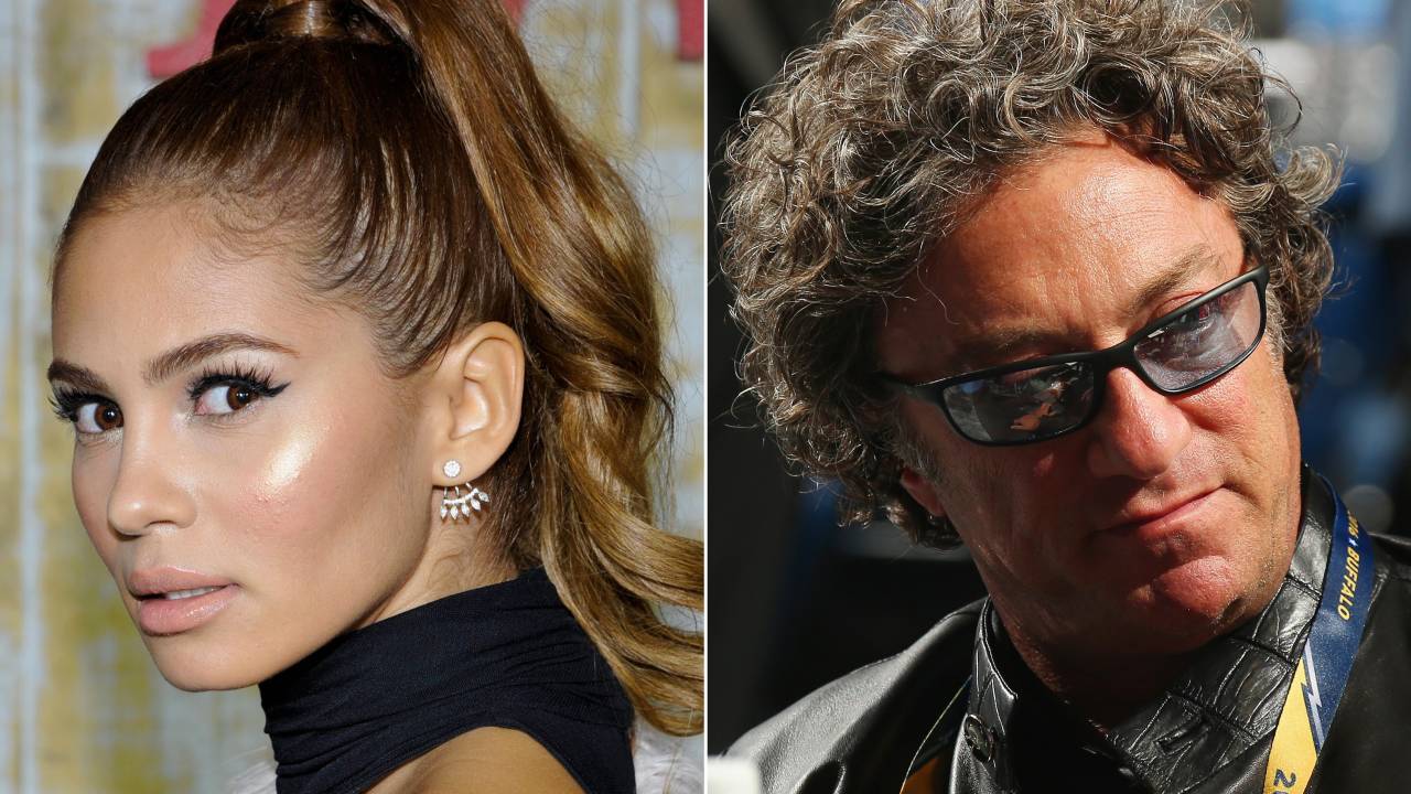 A modelo e atriz brasileira Greice Santo e o empresário canadense Daryl Katz