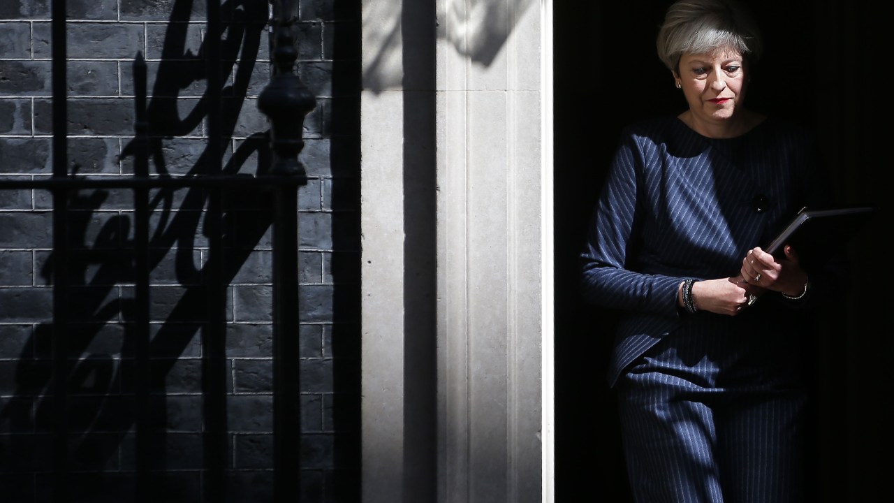 Imagens do dia - Theresa May anuncia antecipação das eleições em Londres