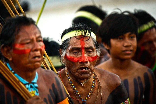 Caiapó, Tembé, Gavião, Waiwai, Kuxuyana, Xikrin, Guajajara, Parakanã, Surui e Munduruku foram os povos que participaram do evento Semana dos Povos Indígenas em São Félix do Xingu, no Pará