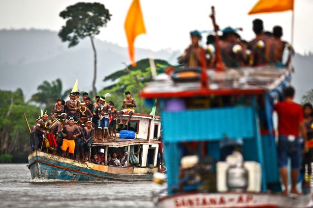 Cerca de quatro mil indígenas participaram da Semana dos Povos Indígenas, que começou no sábado (15) em São Félix do Xingu, no Pará, e se prolongou esta quarta-feira (19), Dia do Índio