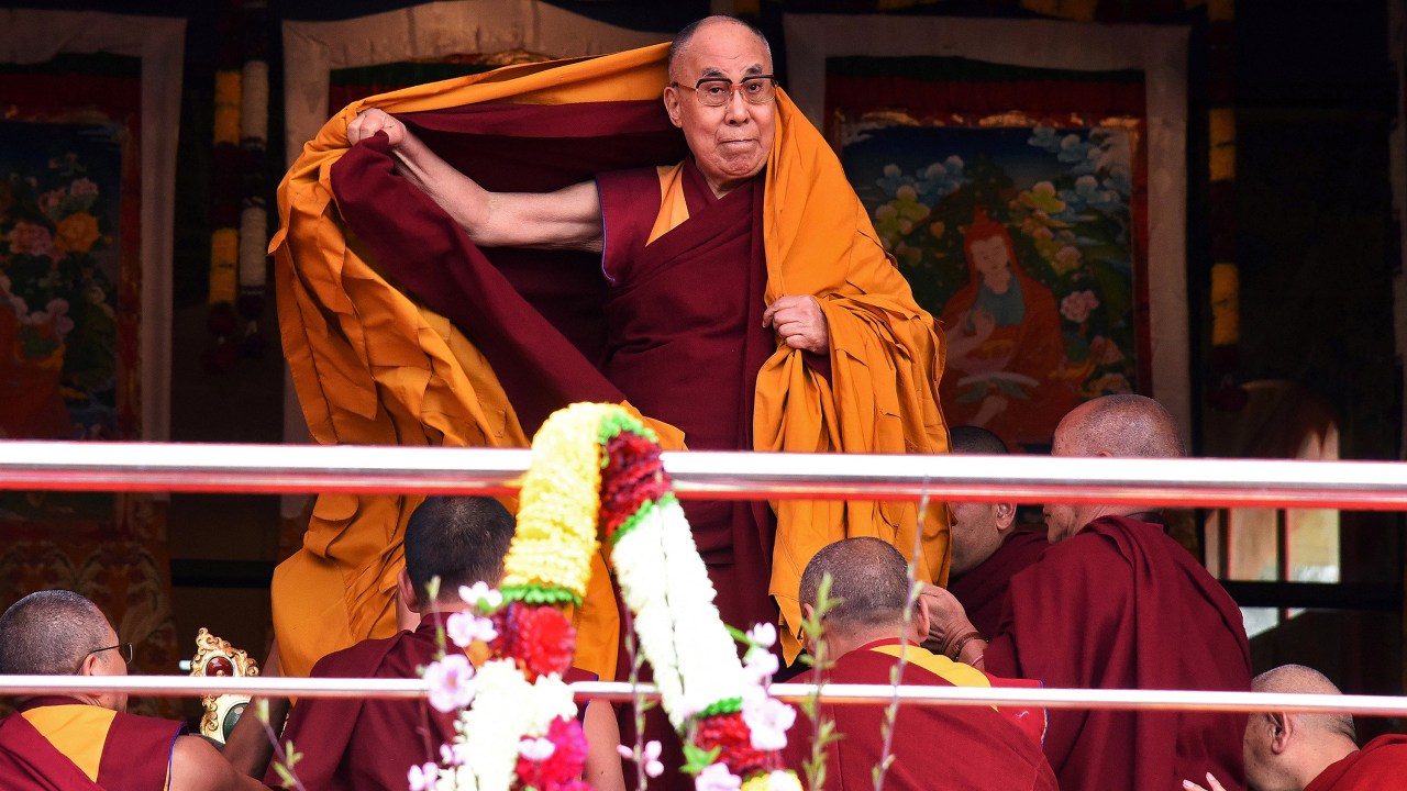 Dalai Lama na Índia