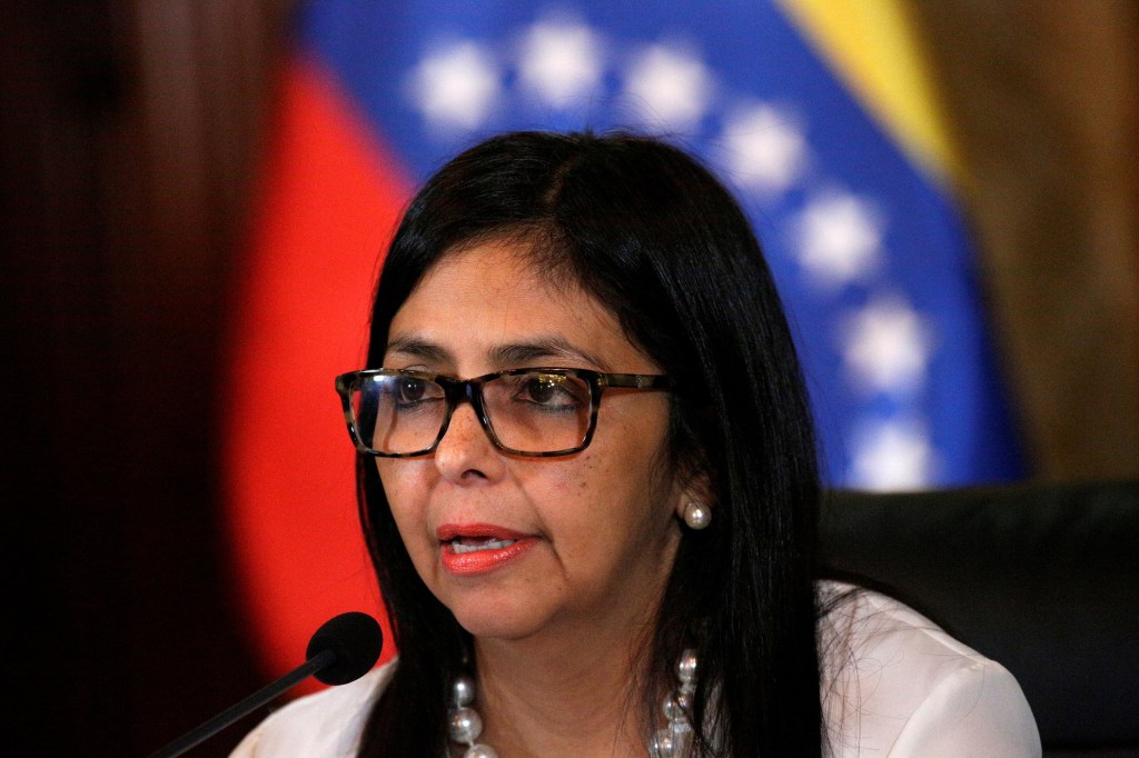 Ministra das Relações Exteriores da Venezuela Delcy Rodríguez
