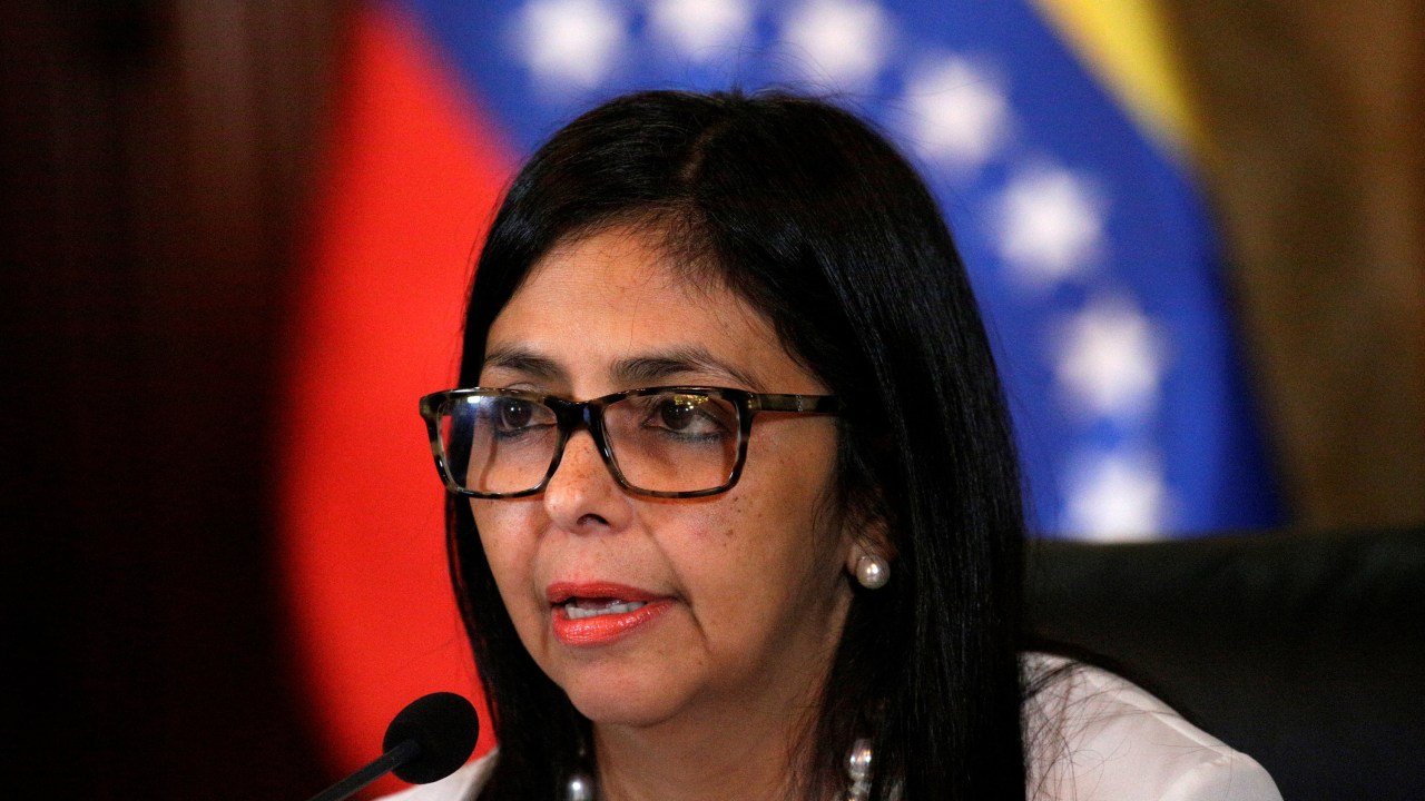 Ministra das Relações Exteriores da Venezuela Delcy Rodríguez