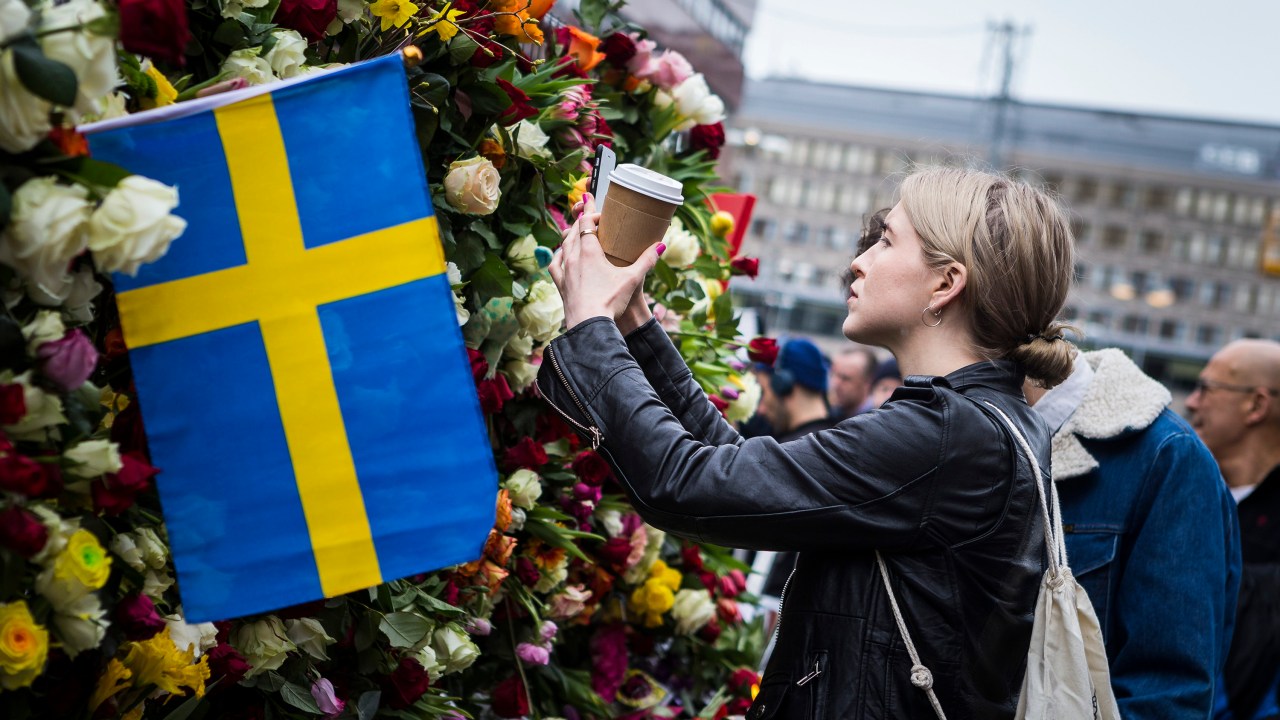 Ataque terrorista em Estocolmo na Suécia