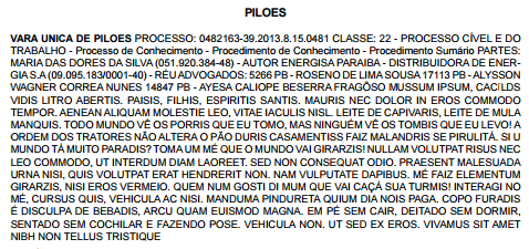 Tribunal de Justiça da Paraíba publica texto na 'língua' do Mussum, dos Trapalhões