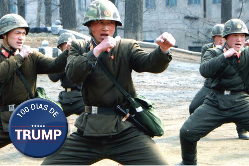 Soldados norte-coreanos