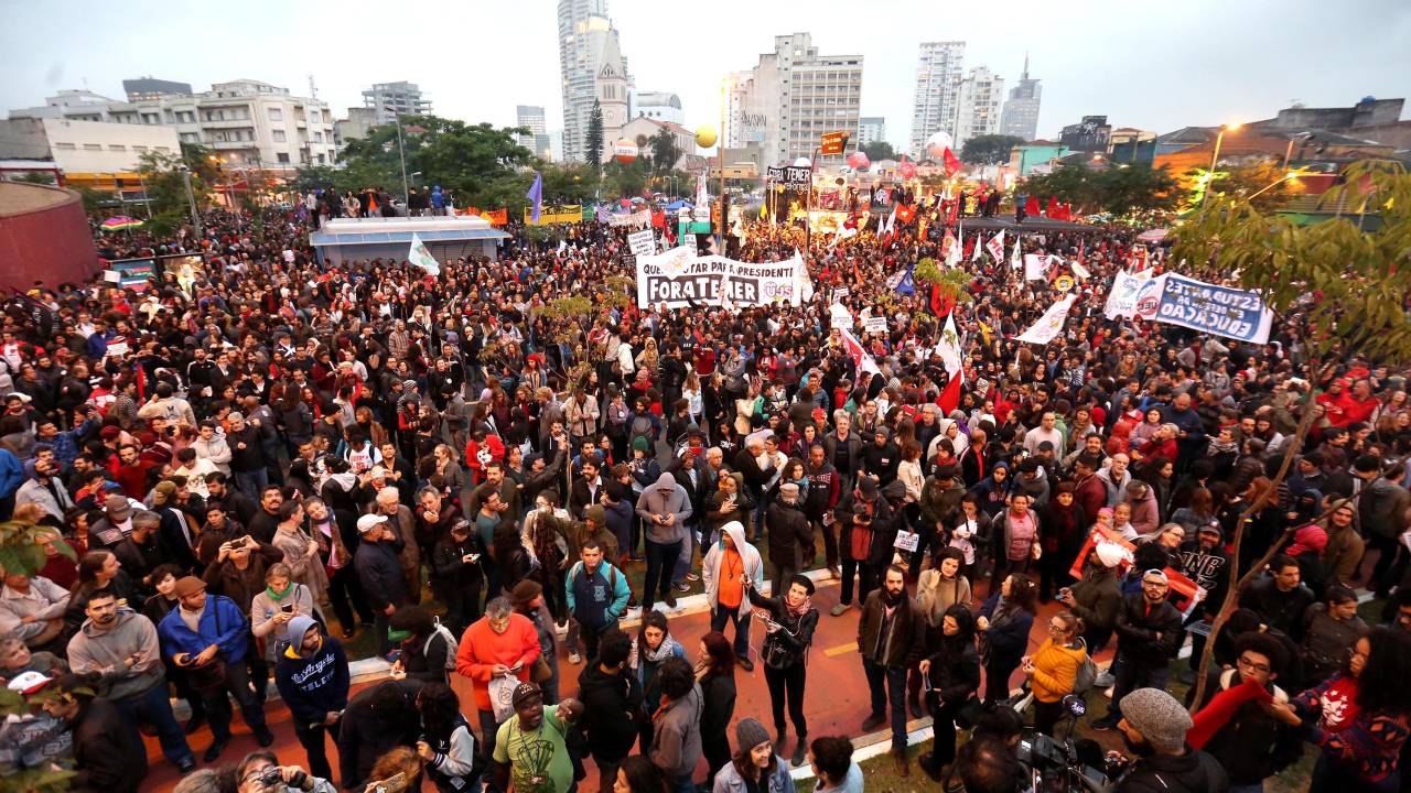 Protestos em São Paulo