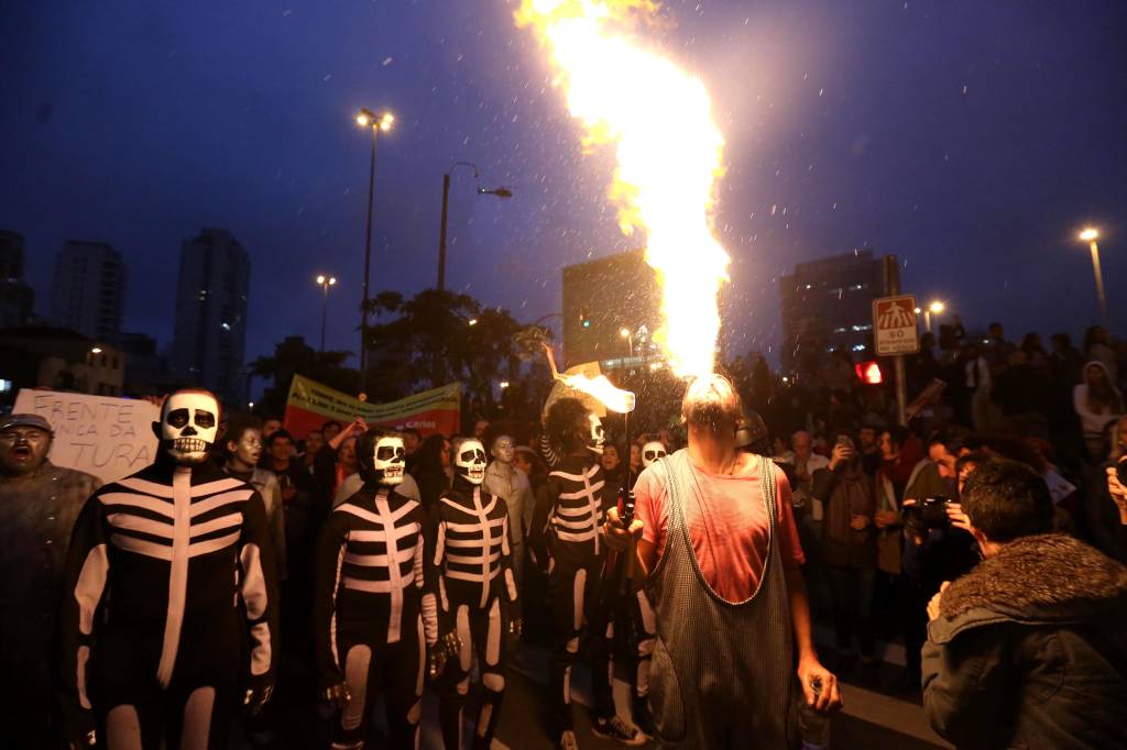 Protestos em São Paulo
