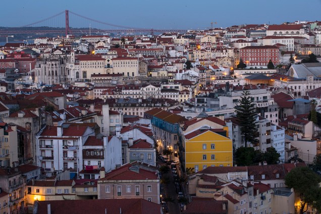 O centro de Lisboa